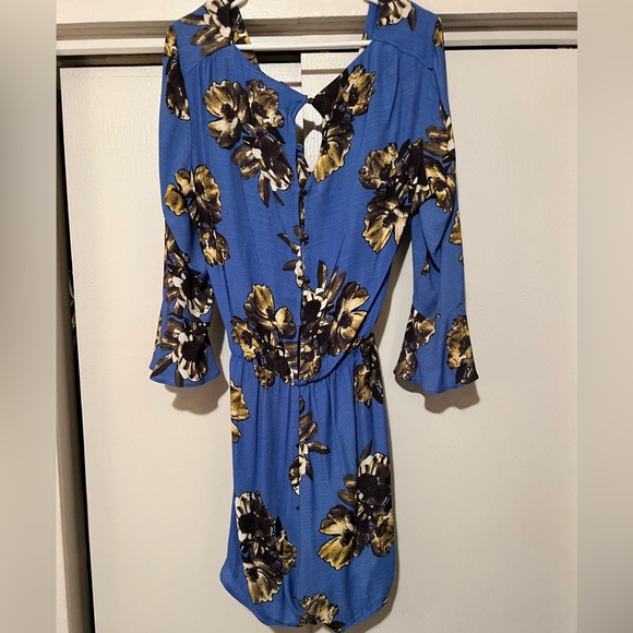 Blue floral romper - FREE PEOPLE - Picture 2 of 3